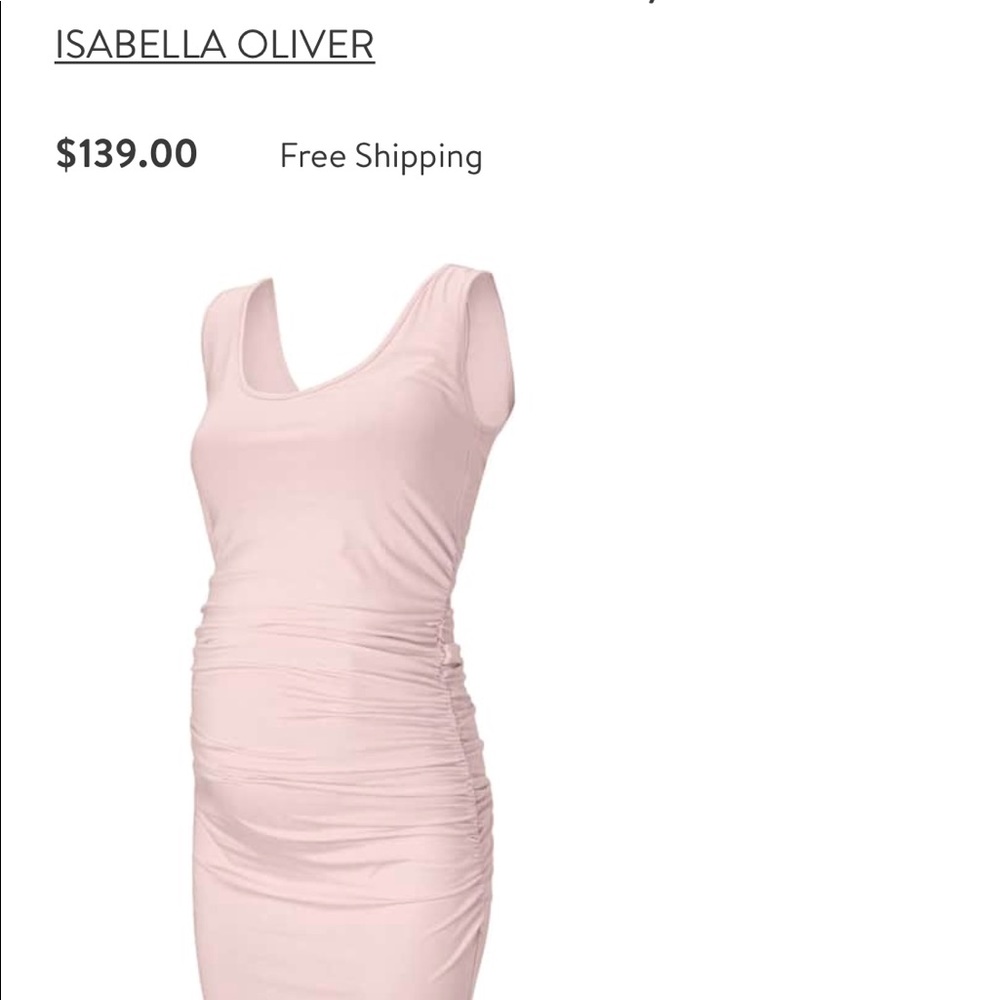Isabella Oliver maternity dress- repost